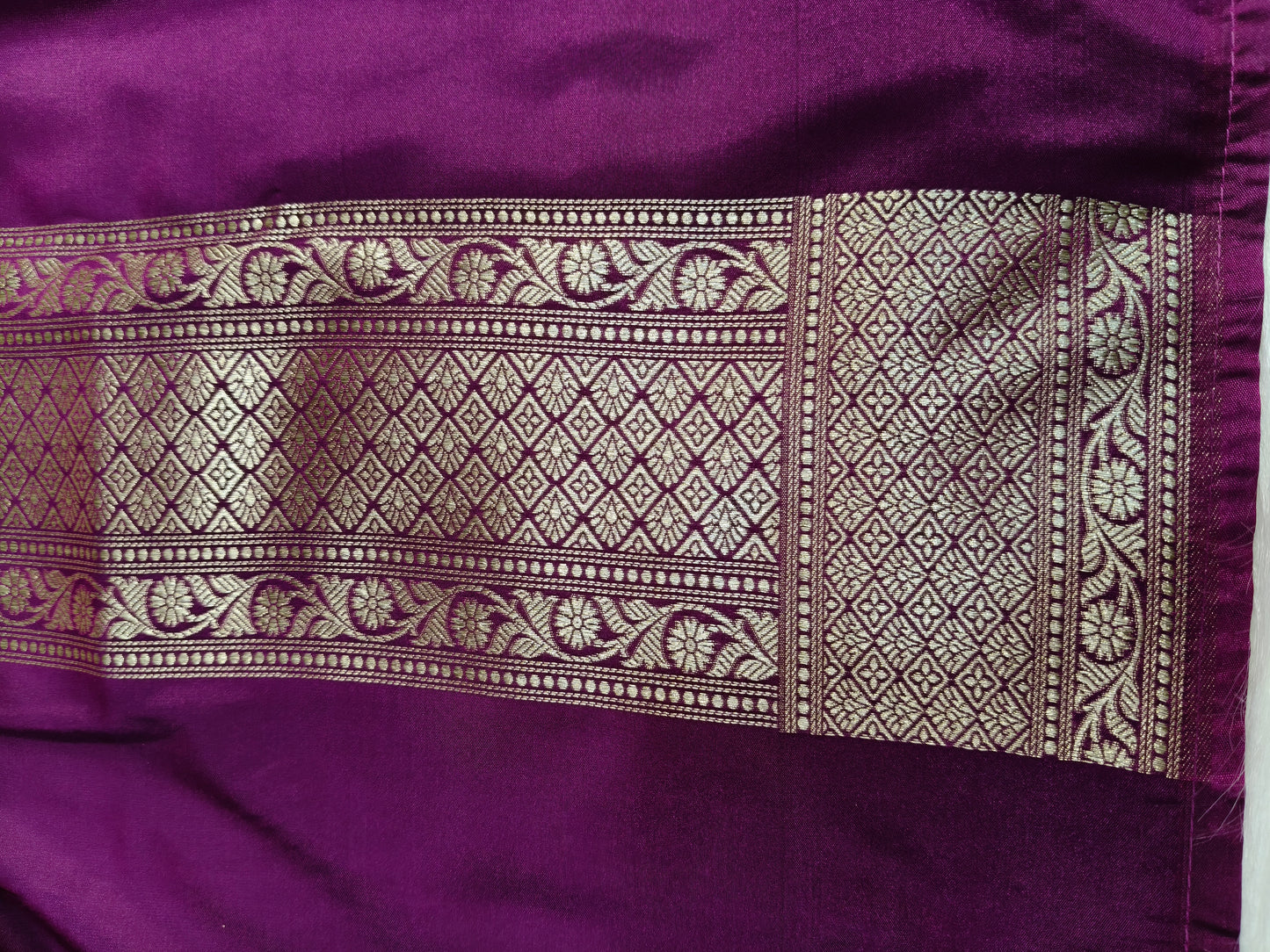 Banarasi Tanchhui Minakari Saree Wine Shade With Multi Color Mina BTS022 25% Discount