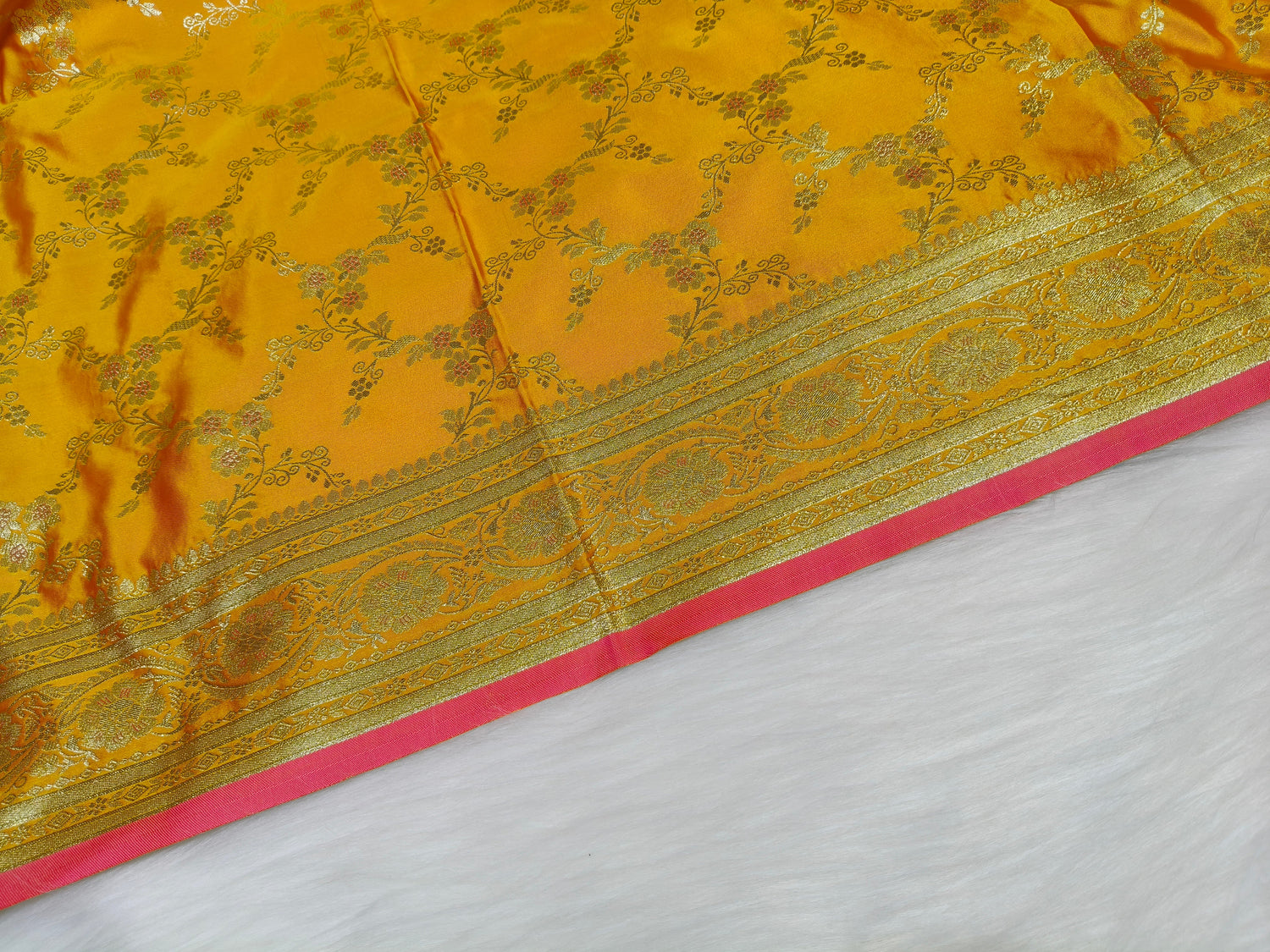 satin silk saree