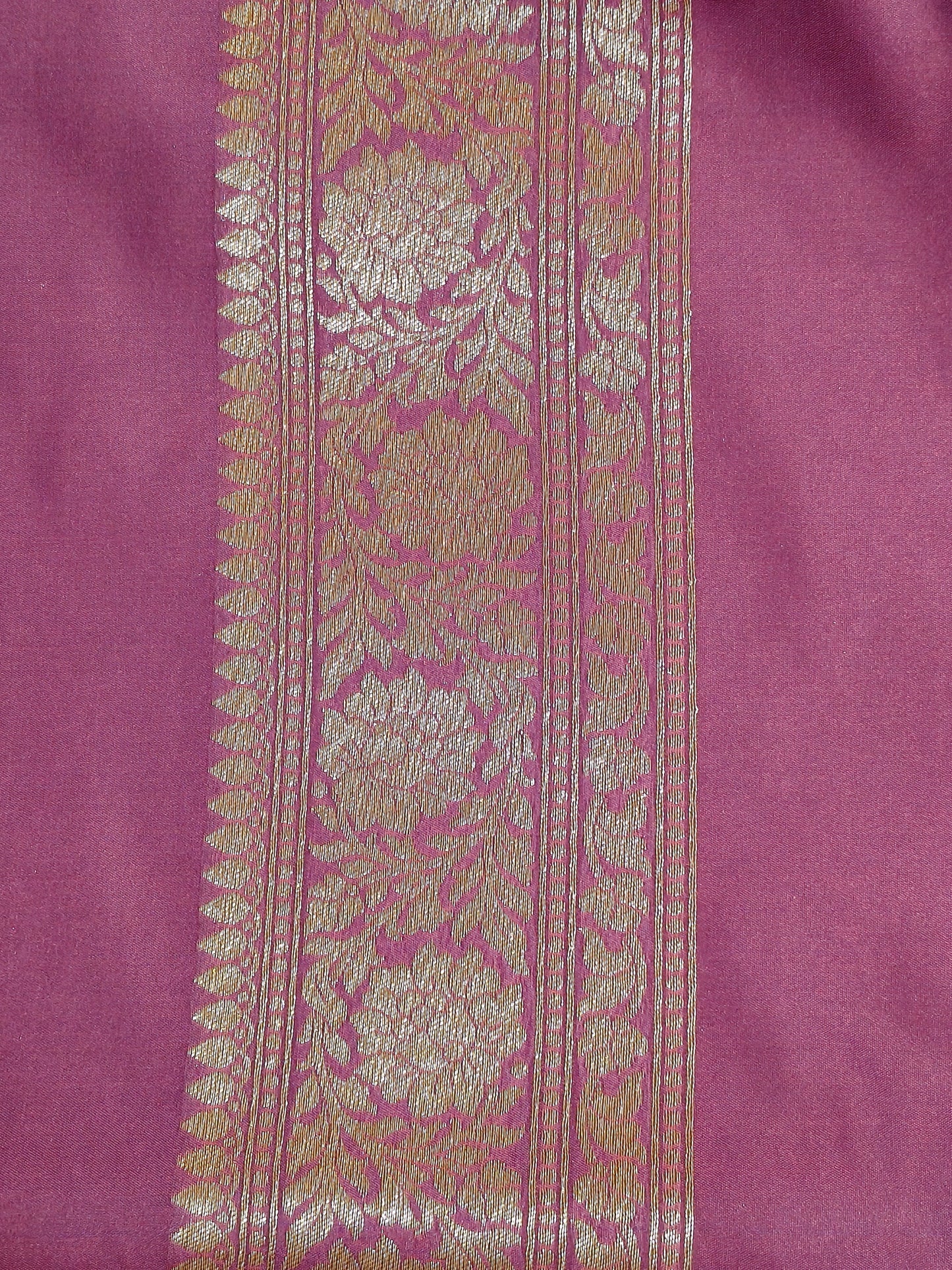 Banarasi Silk Brocade Antique Zari Saree Wine Color AZ002  75% discount